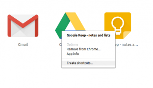 gmail shortcut icon for mac