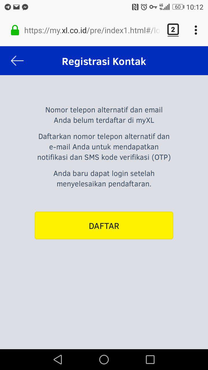 Solusi Beli Paket Xl Go Saat Gagal Login Myxl